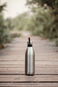 Insulated stainless steel travel water bottle